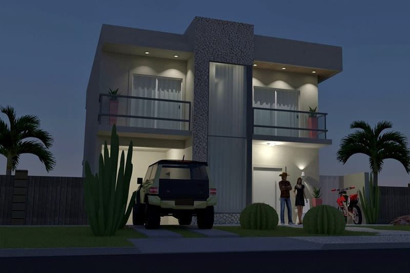 Floor plan with leisure area
