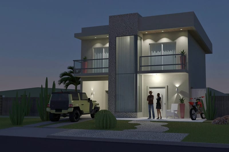 Floor plan with leisure area
