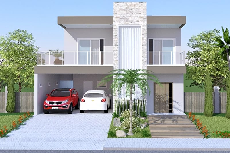 Floor plan with pool and deck