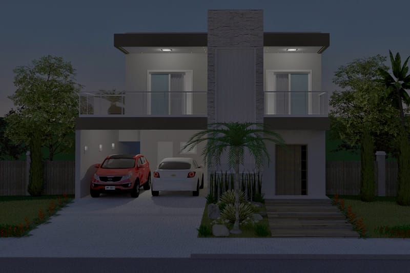Floor plan with pool and deck