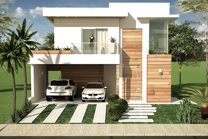 Floor plan with office