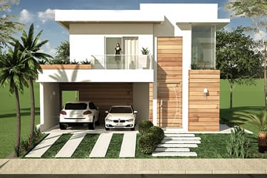 Floor plan with office