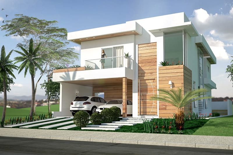 Floor plan with office