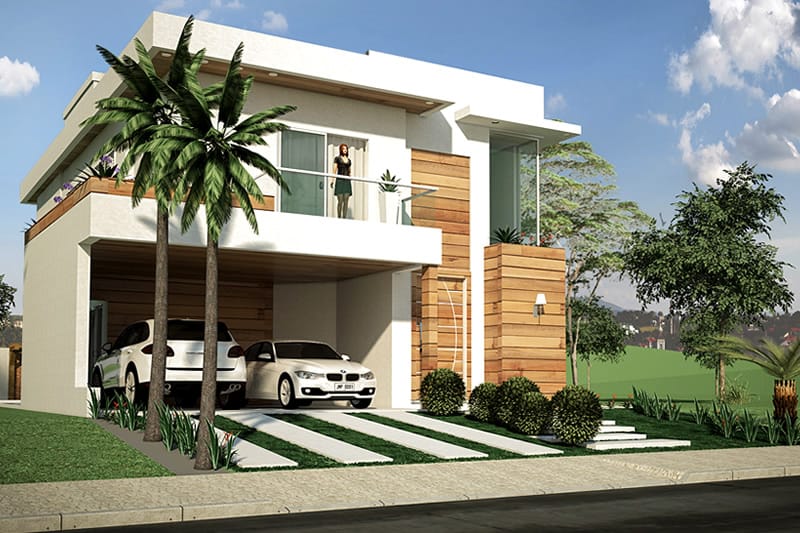 Floor plan with office