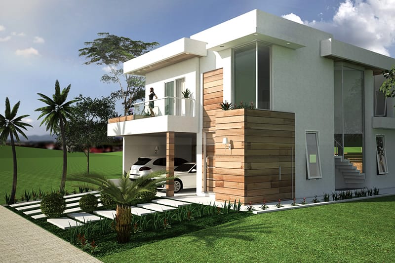 Floor plan with office