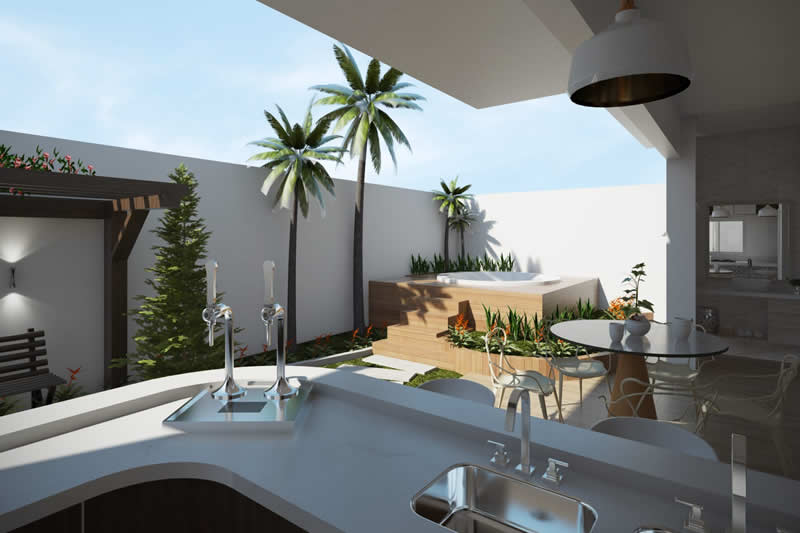 Floor plan with office