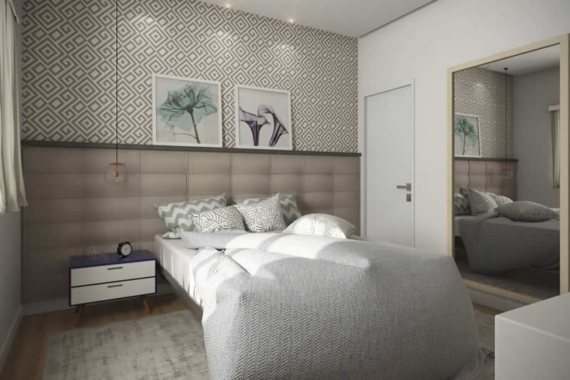 Floor plan with office