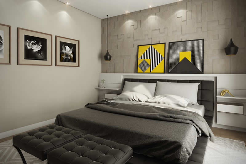 Floor plan with office