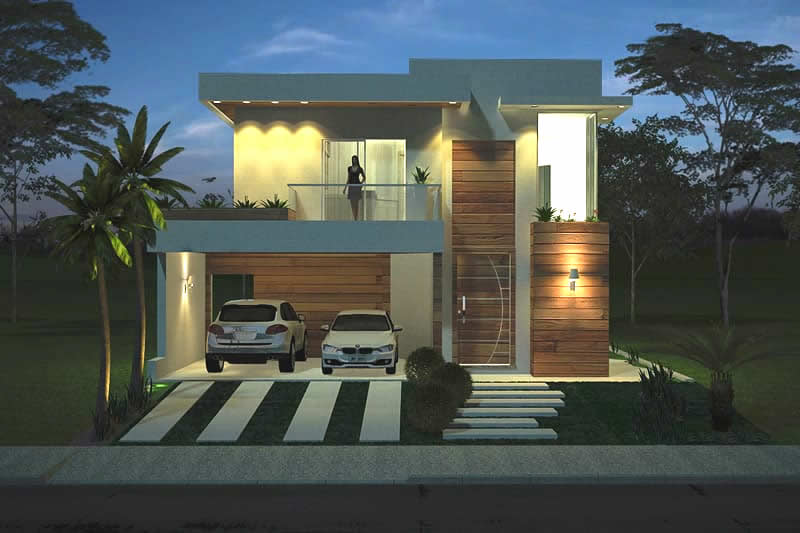 Floor plan with office