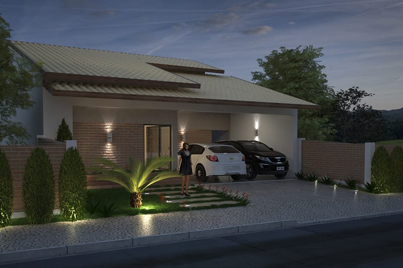 House for land of 10 by 20 meters