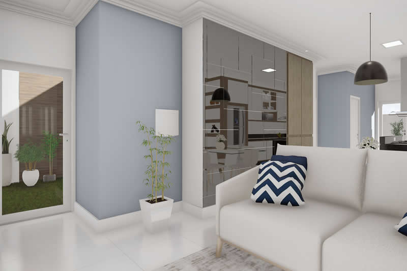 House for land of 10 by 20 meters