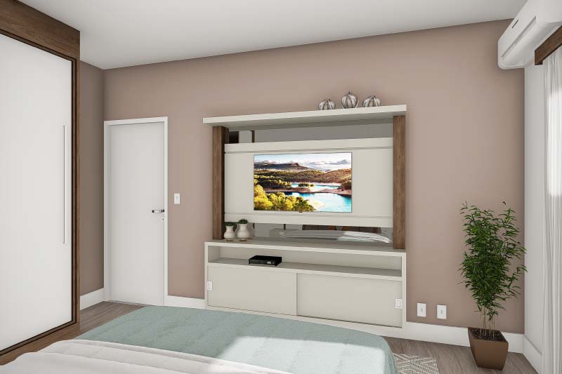 House plan with integrated environments