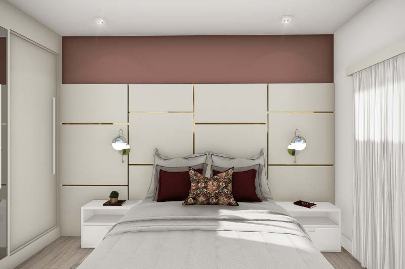 House plan with integrated environments