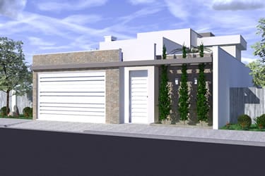 Floor plan with bedroom underneath