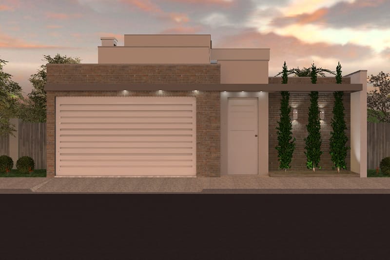Floor plan with bedroom underneath