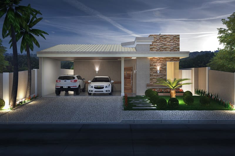Floor plan with apparent roof