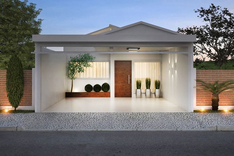Small and modern house plan