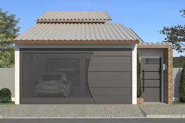 House plan for land of 7x20 meters