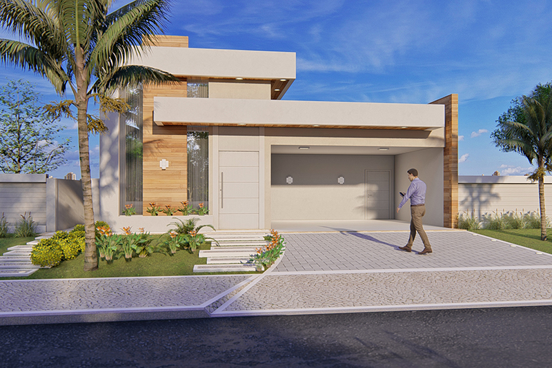3 bedroom ground floor house project