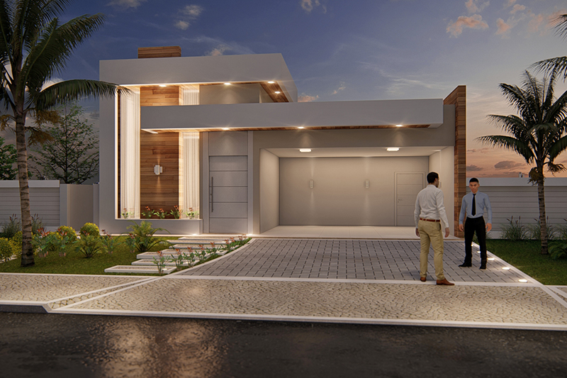 3 bedroom ground floor house project