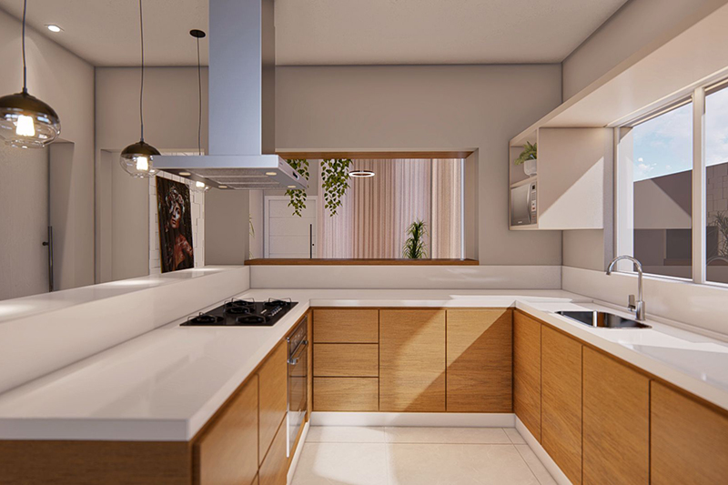 3 bedroom ground floor house project