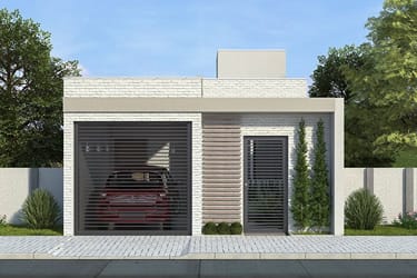House plan with 2 bedrooms