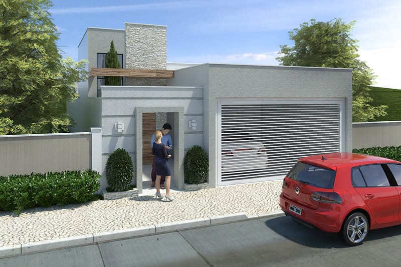 Small house with 3 bedrooms