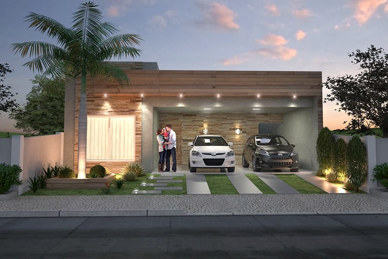 House plan for condominium