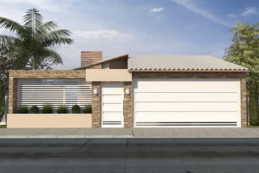 House plan with gourmet balcony