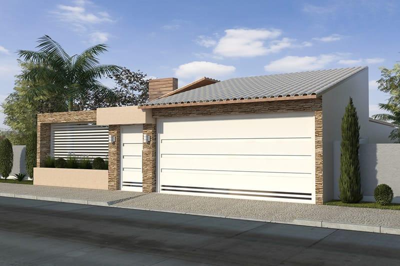 House plan with gourmet balcony