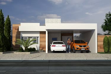 House plan with 2 suites and 1 bedroom