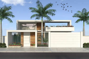 Single storey house with 3 suites