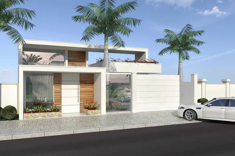 Single storey house with 3 suites