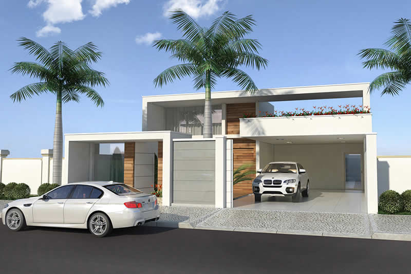 Single storey house with 3 suites
