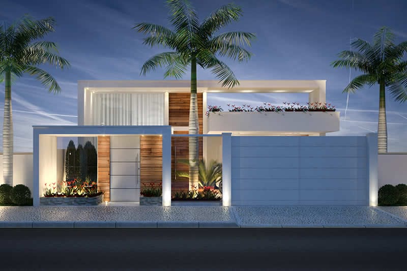Single storey house with 3 suites