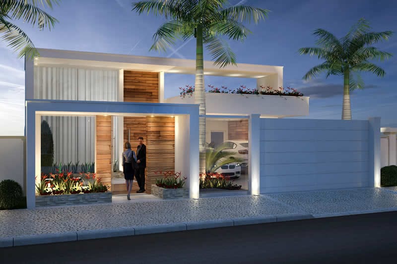 Single storey house with 3 suites