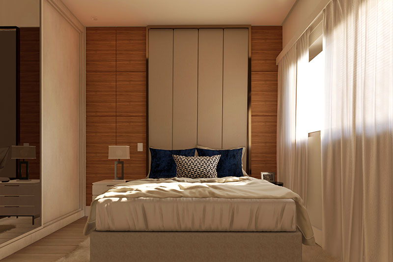 Single storey house with 3 suites