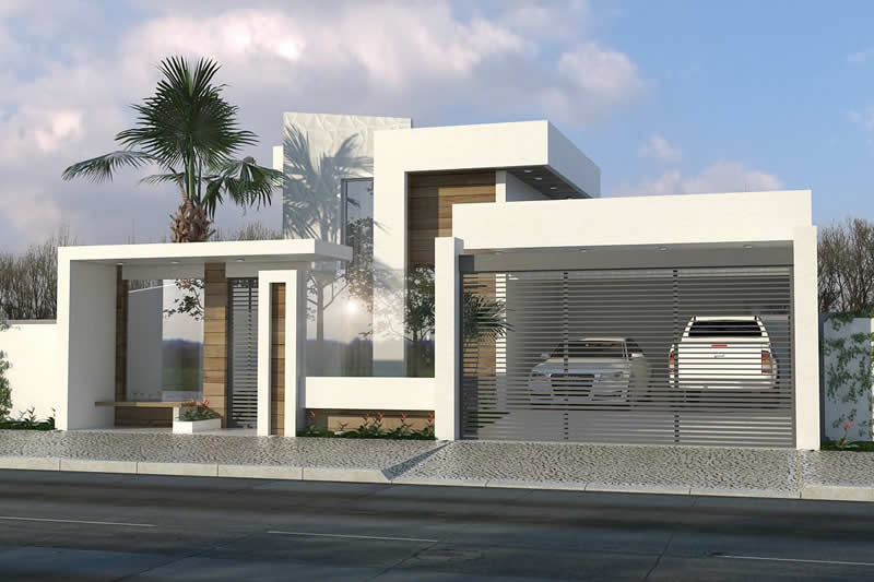 Single storey house with 3 suites