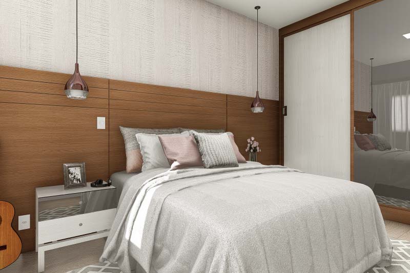 Single storey house with 3 suites