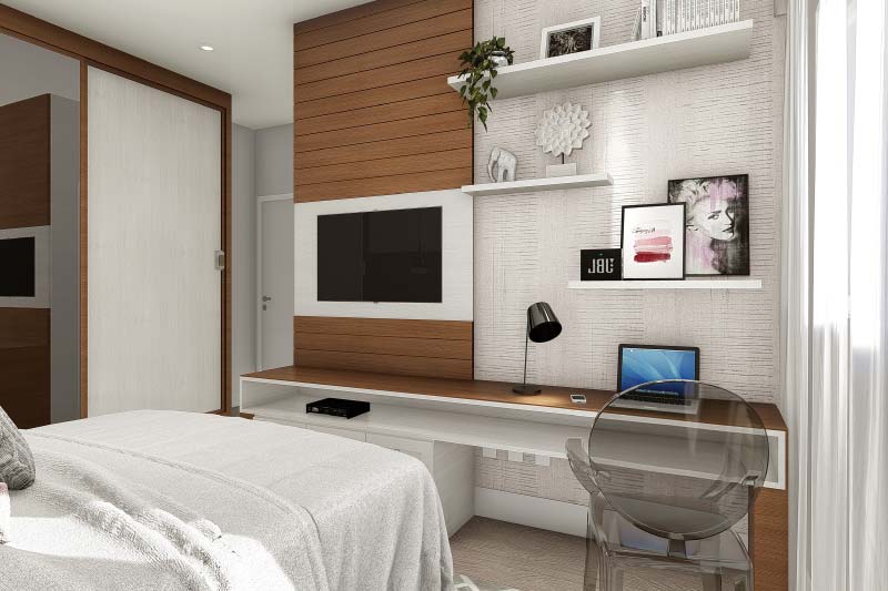 Single storey house with 3 suites