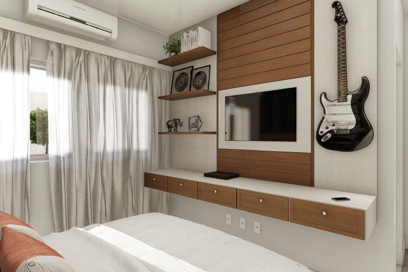 Single storey house with 3 suites