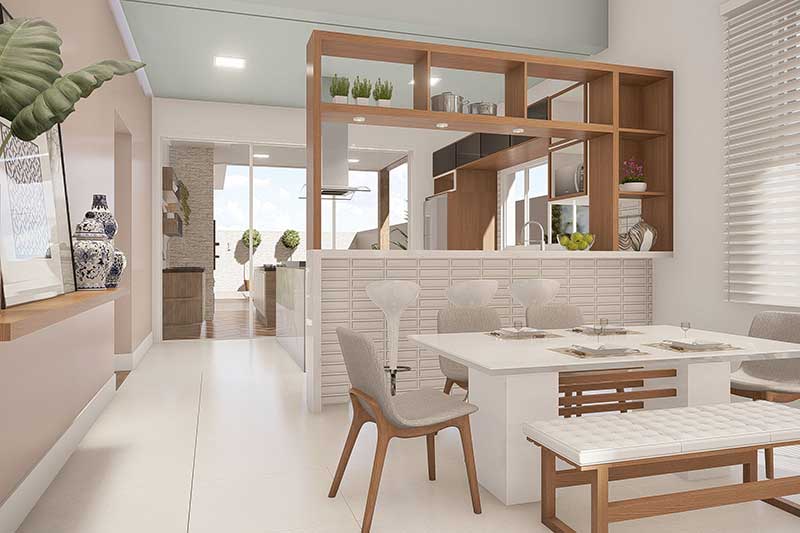 Ground floor house plan with office