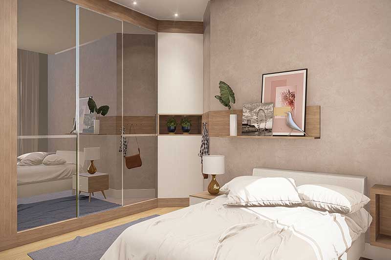 Ground floor house plan with office