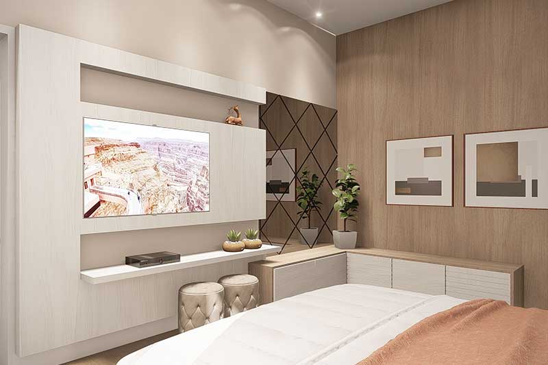 Ground floor house plan with office