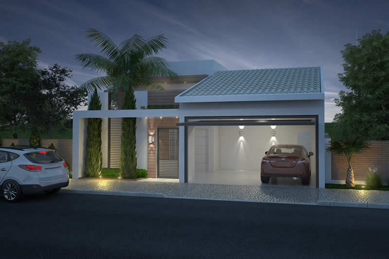 Single storey house with 3 suites