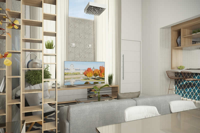 Ground floor house with suite and closet