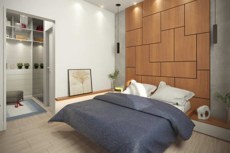 Ground floor house with suite and closet