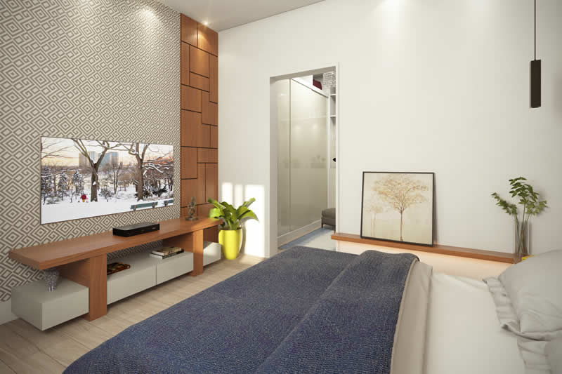 Ground floor house with suite and closet