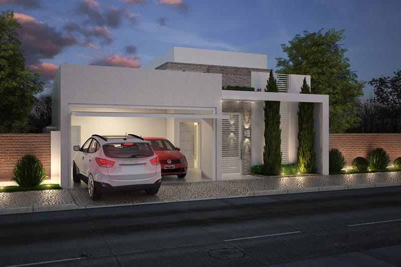 Ground floor house with suite and closet