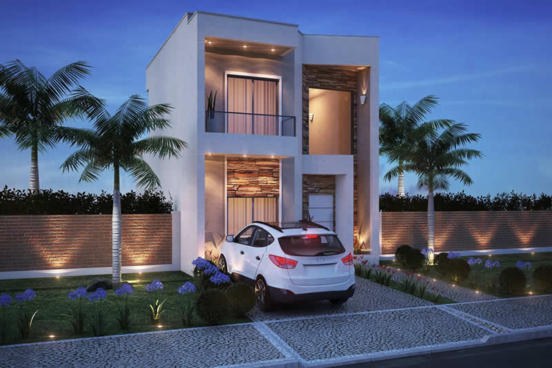 Floor plan with bedroom on the ground floor